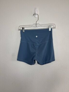 lululemon athletica High-Rise Utility Blue Bike Shorts